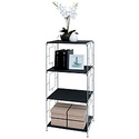 NEW Black 3-shelf Storage Rack