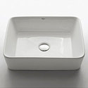 NEW Kraus White Rectangular Ceramic Vessel Sink