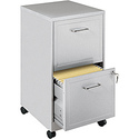NEW Office Designs Metallic Silver 2-drawer Mobile