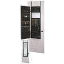 NEW Jewelry Armoire Over the Door Mirror Cabinet