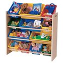 Tot Tutors Toy Organizer, Primary Colors 