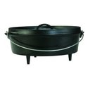 Lodge Logic Pre-Seasoned 8-Quart Camp Dutch Oven w