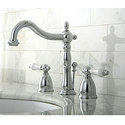 NEW Chrome Widespread Bathroom Faucet