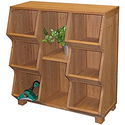 NEW Fir Wood Storage Cubby