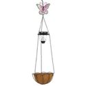 Solar Butterfly Hanging Basket    