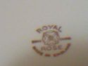 Royal Rose floral pattern cake/ desert plate fine 