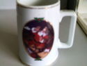 Coca - cola 1996 Christmas theme mugs set of 4 Cok