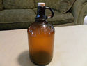 Vintage Brown Glass 1/2 Gallon Clorox Bottle