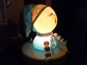 Vintage Sleepy Baby boy night light.