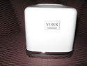 York Tissue dispenser white enamel chrome trim RAR