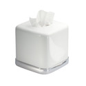 York Tissue dispenser white enamel chrome trim RAR