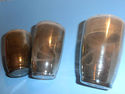 HEAVY WEIGHT LARGE CARNIVAL GLASSES MINT CONDITION