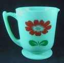 JADEITE DAISY PATTERN 4-CUP MEASURING CUP JADITE  