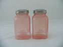 ROSEITE SQUARE SALT AND PEPPER SHAKER 