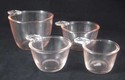 PINK  4-PIECE MEASURING CUP SET 