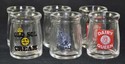 6-PIECE SET OF GLASS MINI CREAMER BOTTLES #4