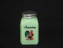 JADEITE ROOSTER ARCH "SEASONING" SHAKERS JADITE  