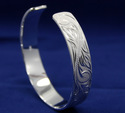 12mm 925 Sterling Silver Hand Made Hawaii Jewelry 