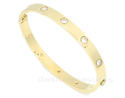 62mm Designer Inspired Titanium 18K Yellow Gold Pl