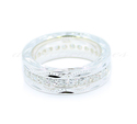 Hawaii Hand Carved Hand Made Solid Sterling Silver