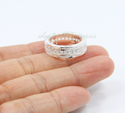 Hawaii Hand Carved Hand Made Solid Sterling Silver