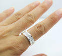 Hawaii Hand Carved Hand Made Solid Sterling Silver