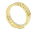 Love Ring Love Ring 18K Gold Electroplated Titaniu