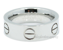 Love Ring Love Ring 18K Gold Electroplated Titaniu