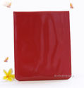 100% Genuine Cow Leather Ipad 2 Sleeve Case RED SA