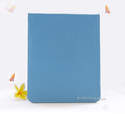 100% Genuine Cow Leather Ipad 2 Sleeve Case blue S