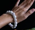 Natural A Grade Old Jadeite Jade 13mm Beads Bracel