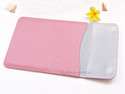 100% Genuine Cow Leather Ipad 2 Sleeve Case pink S