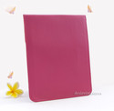 100% Genuine Cow Leather Ipad2 Sleeve Case fuchsia