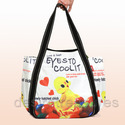 Japan HOT Style Eco Canvas Large Tote Bag Yellow C
