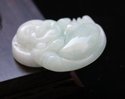 100% A Grade Chinese Jadeite Buddha Old Jade Penda
