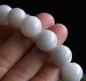 Natural A Grade Old Jadeite Jade 13mm Beads Bracel