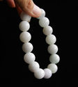 Natural A Grade Old Jadeite Jade 13mm Beads Bracel