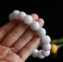 Natural A Grade Old Jadeite Jade 13mm Beads Bracel