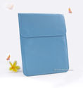 100% Genuine Cow Leather Ipad 2 Sleeve Case blue S