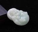 100% A Grade Chinese Jadeite Buddha Old Jade Penda