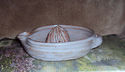 Hand Thrown Pottery Reamer or Juicer  Earthtones