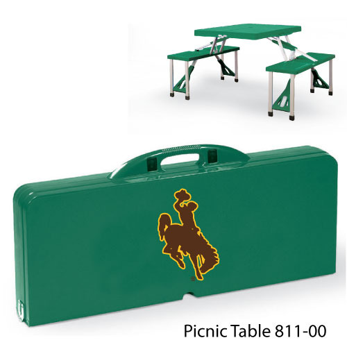 University of Wyoming Picnic Table Case Pack 2