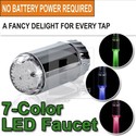 7 Colours LED Faucet Automatic Pressure Sensor Wat