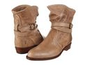 Frye Dorado Short Sand Antique Pull Up