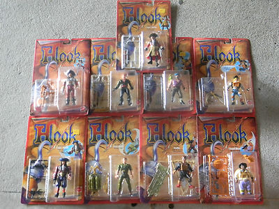 Hook Figures-Set of 9 Hook toys by Mattel- 1991 movie., gordon89