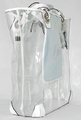 coach clear tote