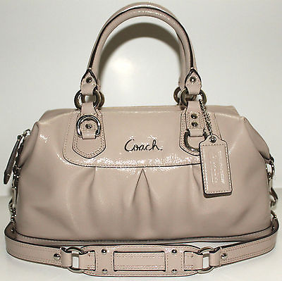 coach beige handbag