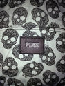 Victoria's Secret Pink Mint Green Skull Design Bac