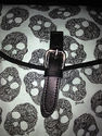 Victoria's Secret Pink Mint Green Skull Design Bac