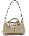 $498 Coach Ashley F15454 Patent Leather Large Satc